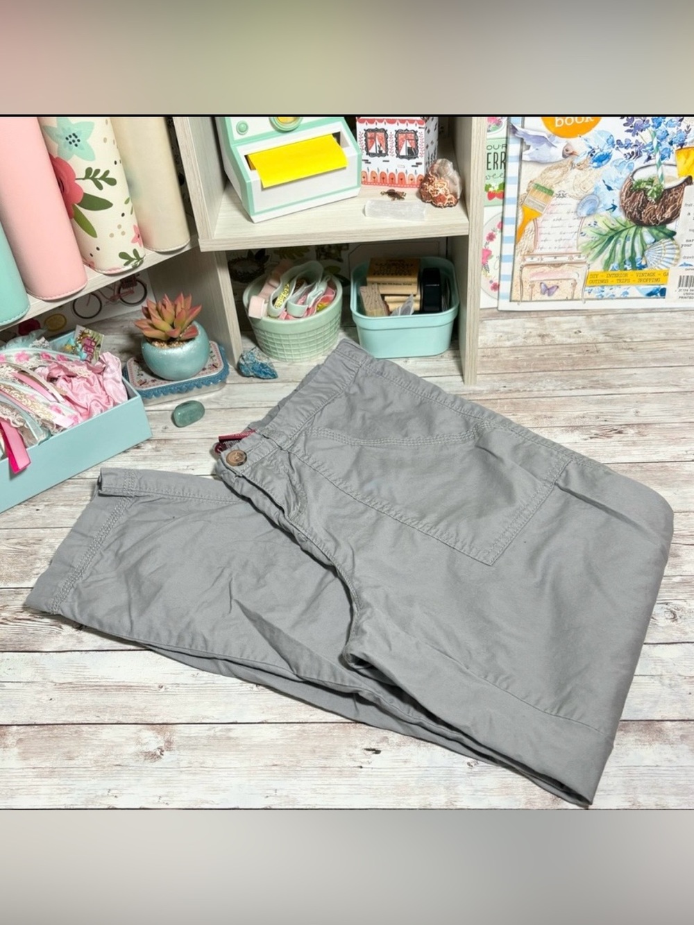 Merona Olive Green Capri Pants Women’s Size XS Spring Walks Fall Cabin Outdoorsy